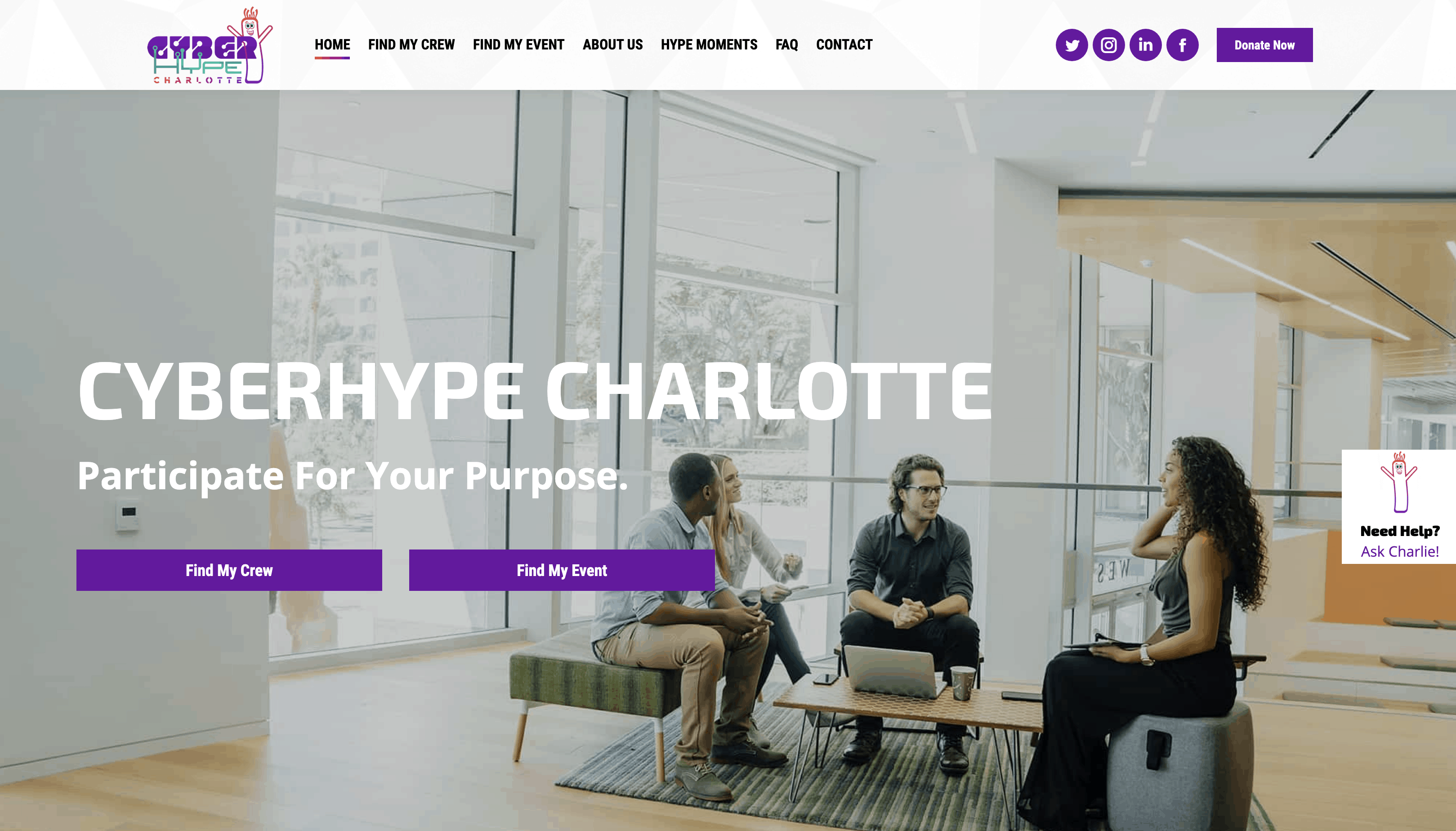 cyberhype charlotte wordpress website design services
