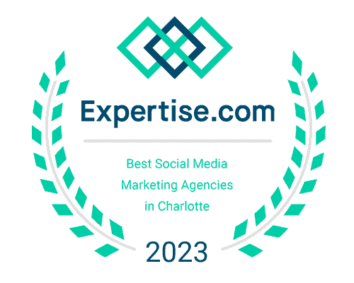 expertise.com 2023 award for Dietz Group Social Media Marketing agency