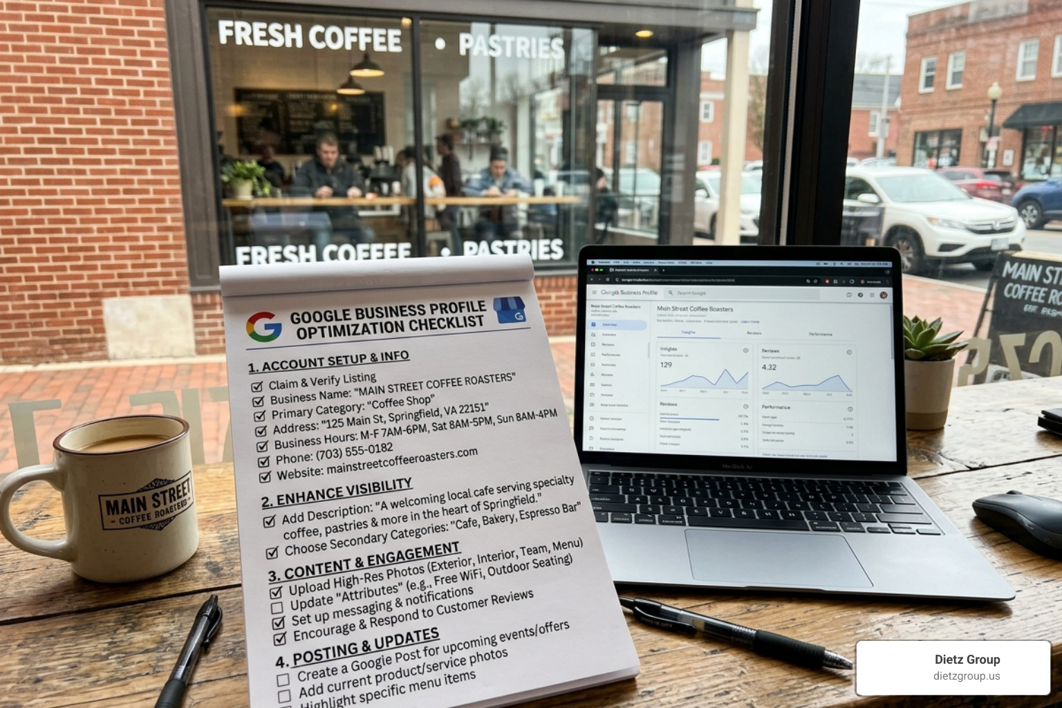 google business profile optimization checklist